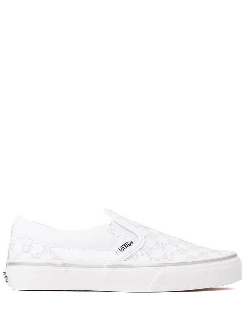 Vans Classic Slip-On Checkerboard Shoe: Size 6